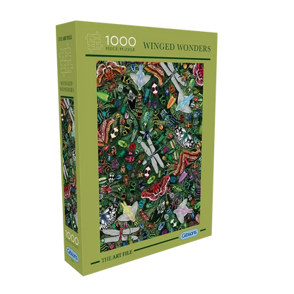 Winged Wonders 1000 Piece Jigsaw Puzzle Gibsons