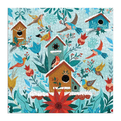 Winter Perch 500 Piece Jigsaw Puzzle Galison