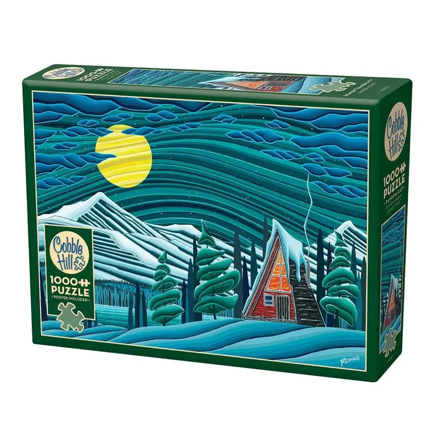 Winter Tranquility 1000 Piece Jigsaw Puzzle Cobble Hill