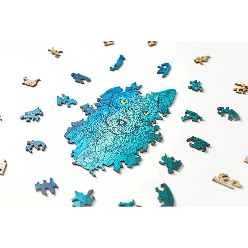 Wolf 250 Piece Wooden Jigsaw Puzzle Geek Toys