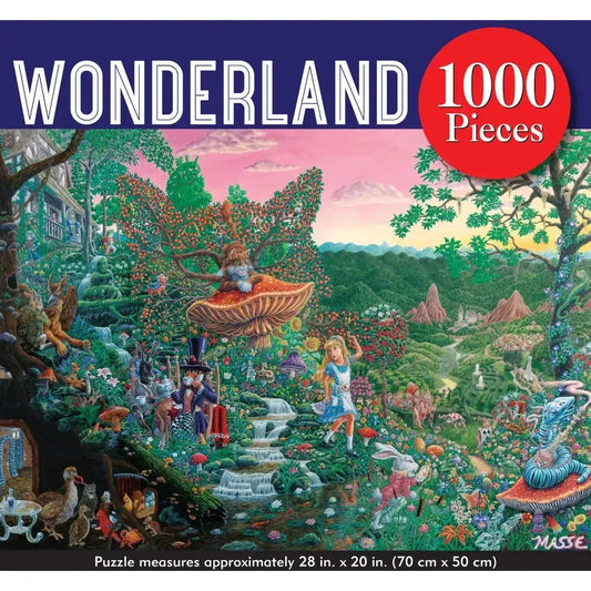Wonderland 1000 Piece Jigsaw Puzzle Peter Pauper
