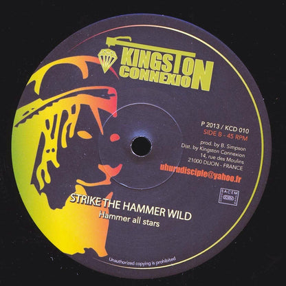 Woodrow Noble/Prince Hammer - Reggae A The Best / Hammer All Stars - Strike the Hammer Wild [2013 Reissue 45RPM] [New Vinyl Record 12" Single]