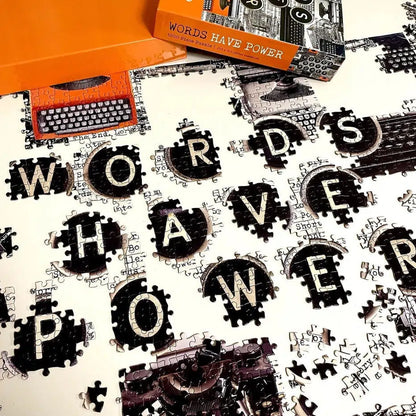 Words Have Power 1000 Piece Jigsaw Puzzle Gibbs Smith