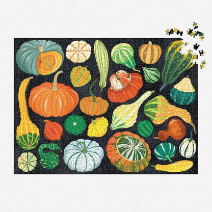 World of Pumpkins 1000 Piece Jigsaw Puzzle Galison