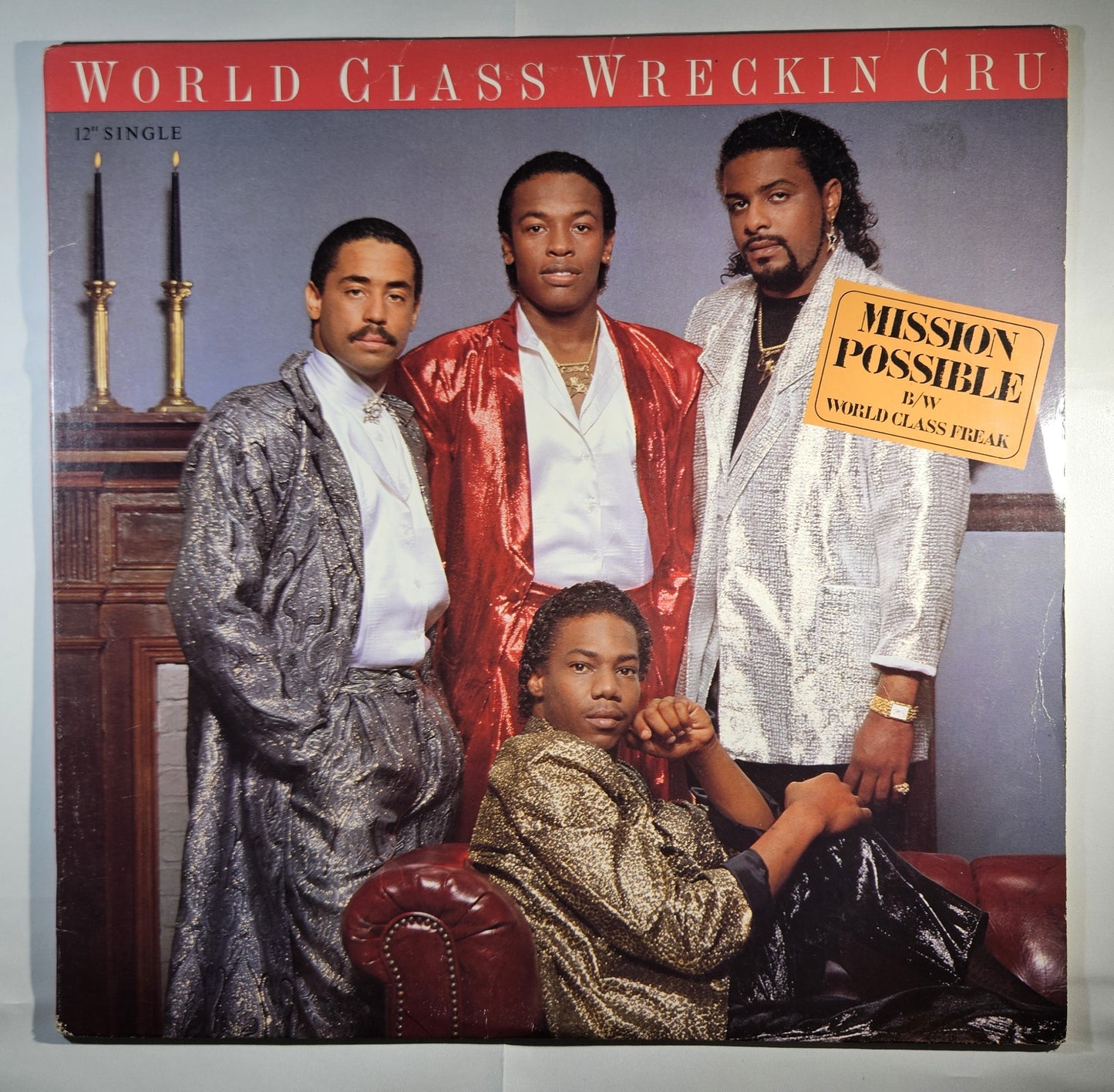 World Class Wreckin Cru - Mission Impossible / World Class Freak [1986 Used Vinyl Record 12" Single]