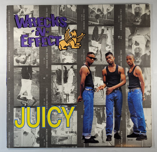 Wrecks-N-Effect - Juicy [1989 Used Vinyl Record 12" Single]