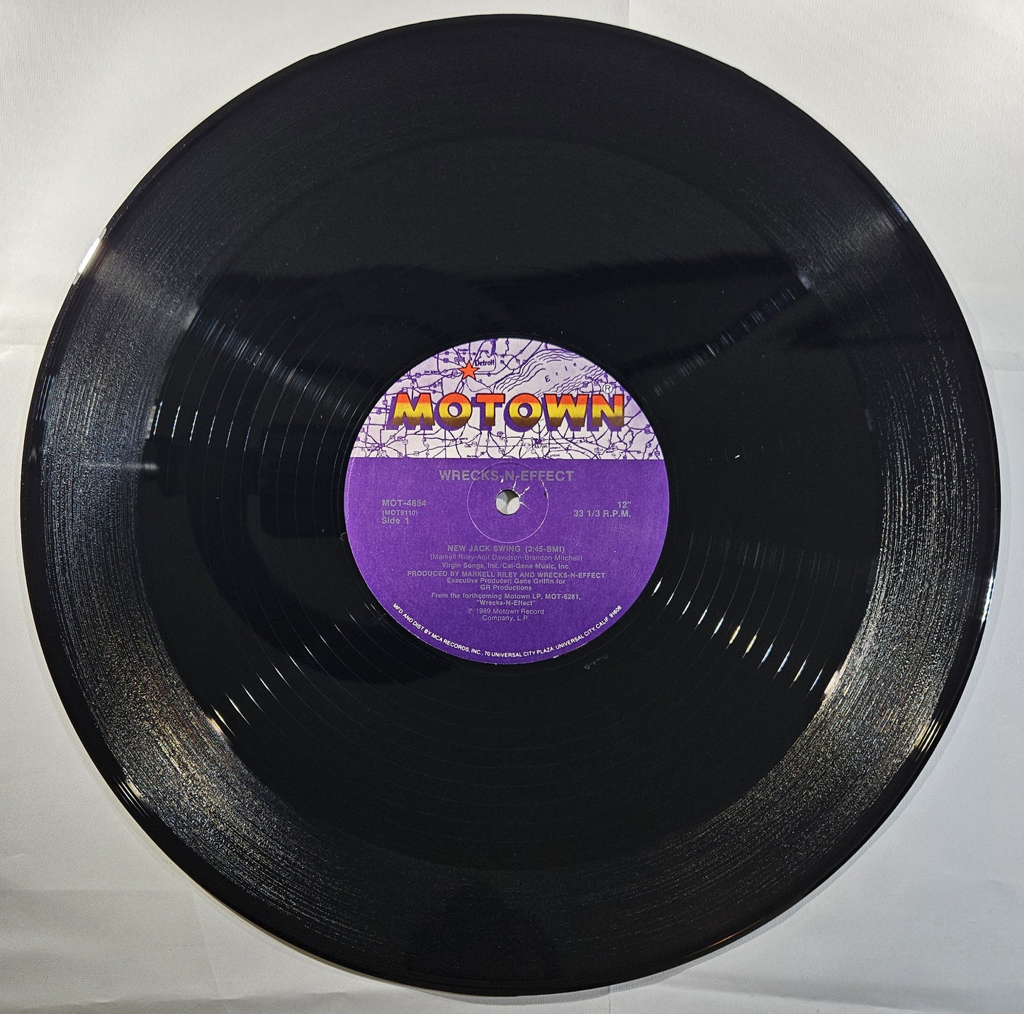 Wrecks-N-Effect - New Jack Swing [1989 Used Vinyl Record 12" Single]