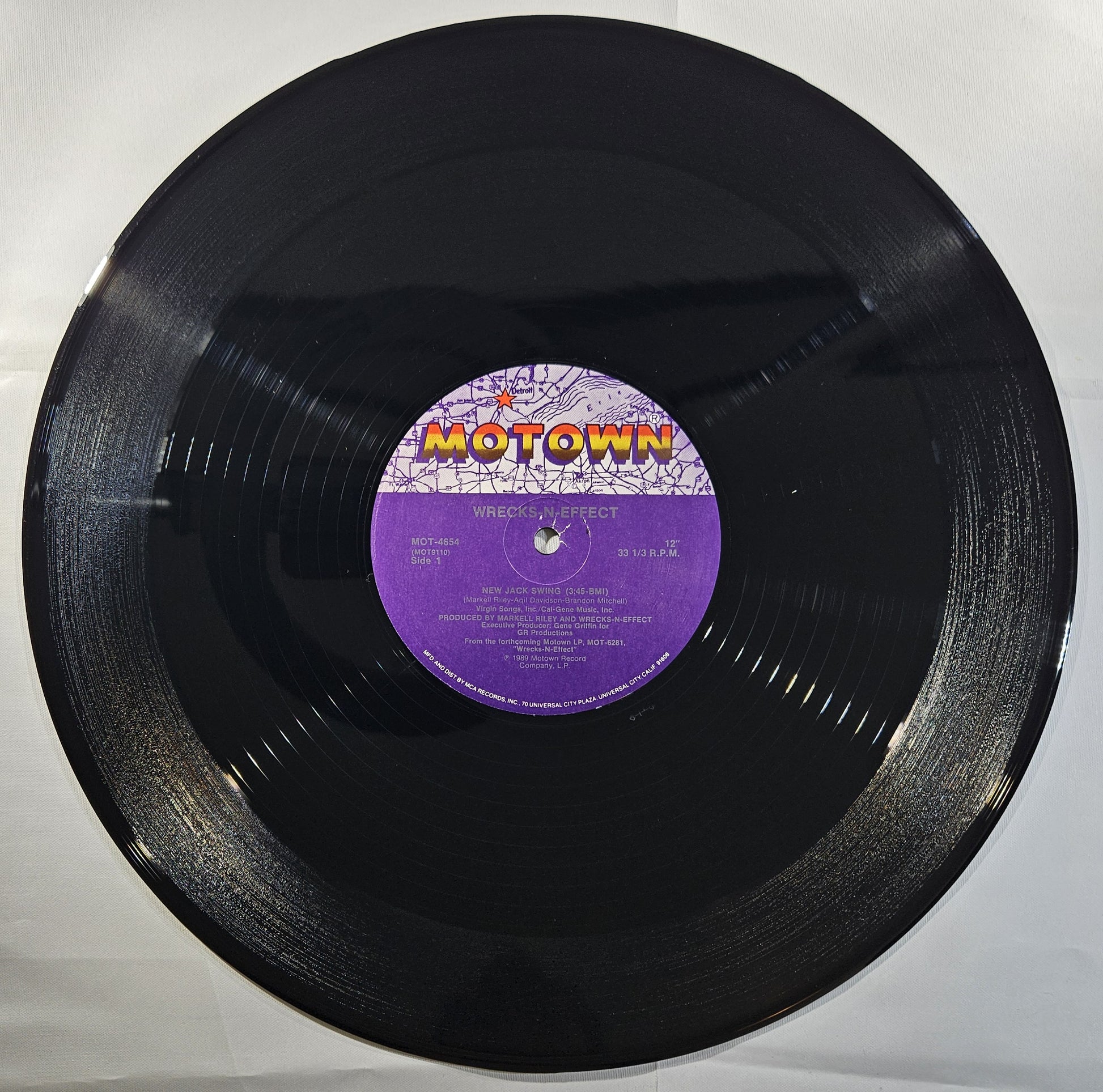 Wrecks-N-Effect - New Jack Swing [1989 Used Vinyl Record 12" Single]