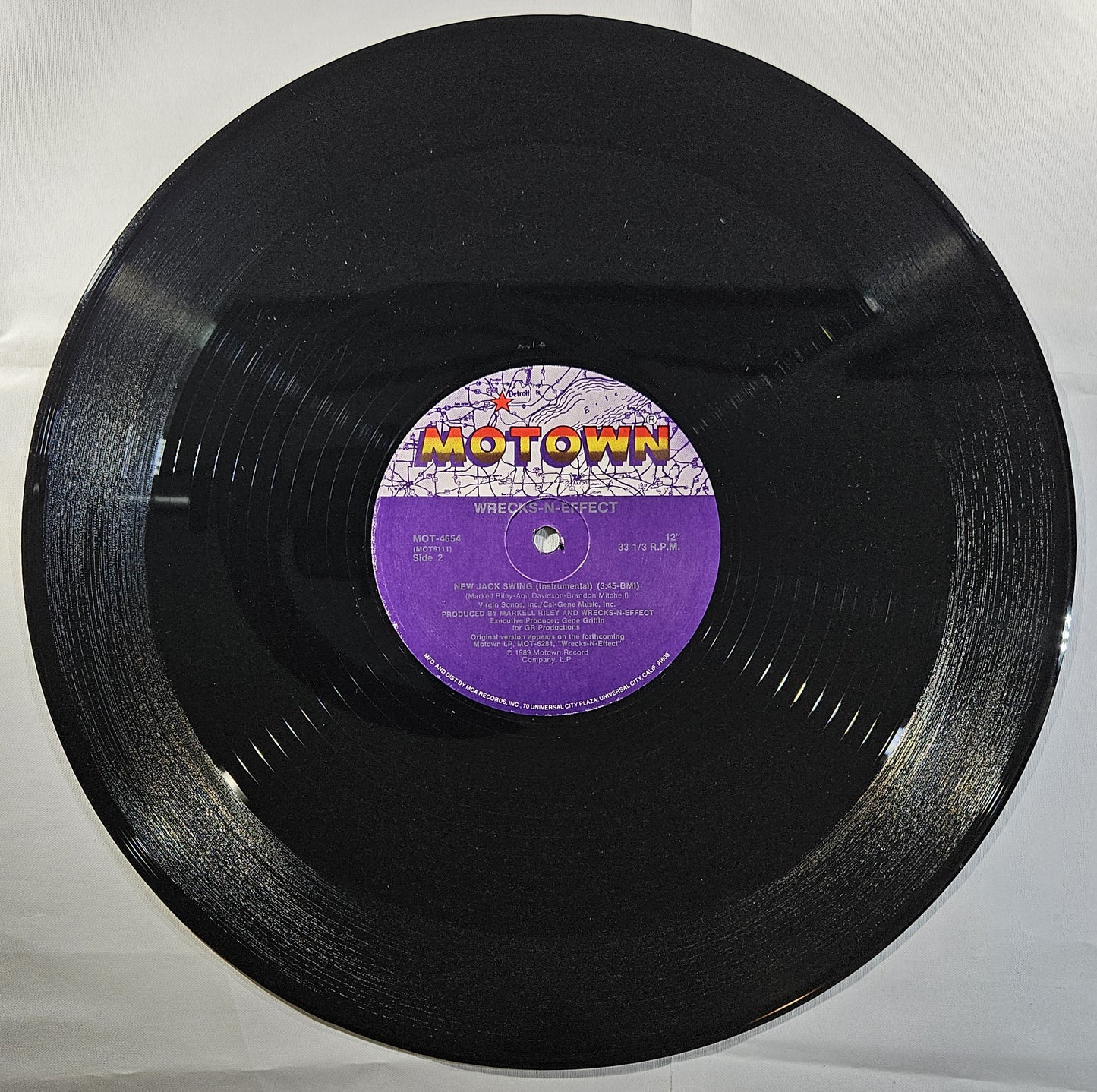 Wrecks-N-Effect - New Jack Swing [1989 Used Vinyl Record 12" Single]