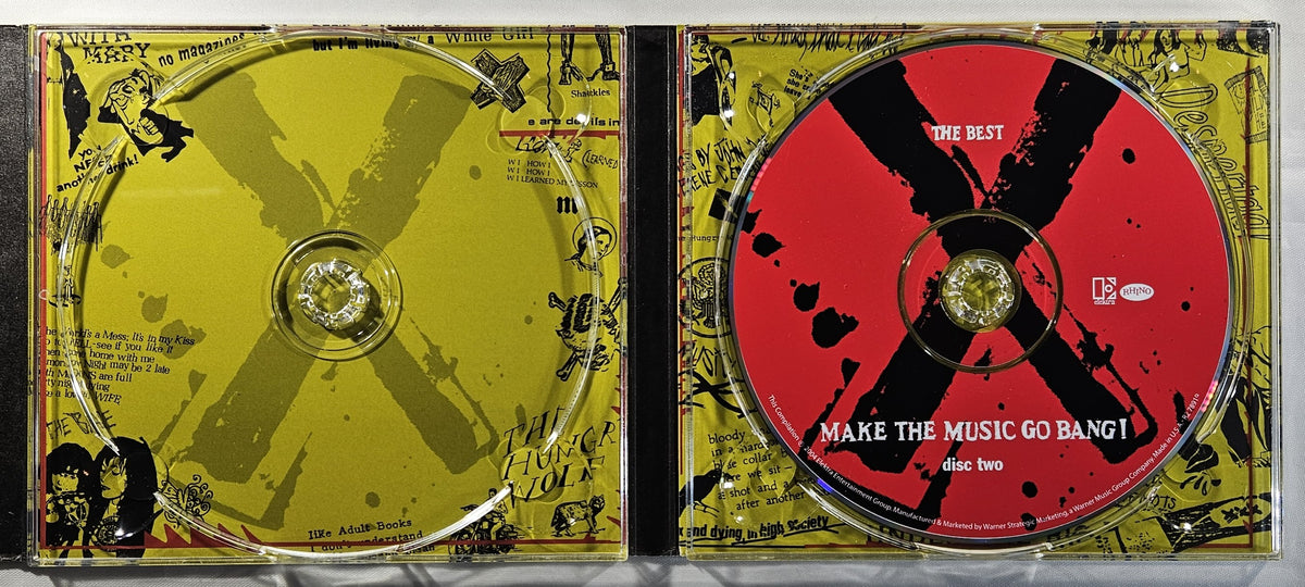 X - The Best: Make the Music Go Bang! [2004 Compilation Remastered] [Used Double CD]