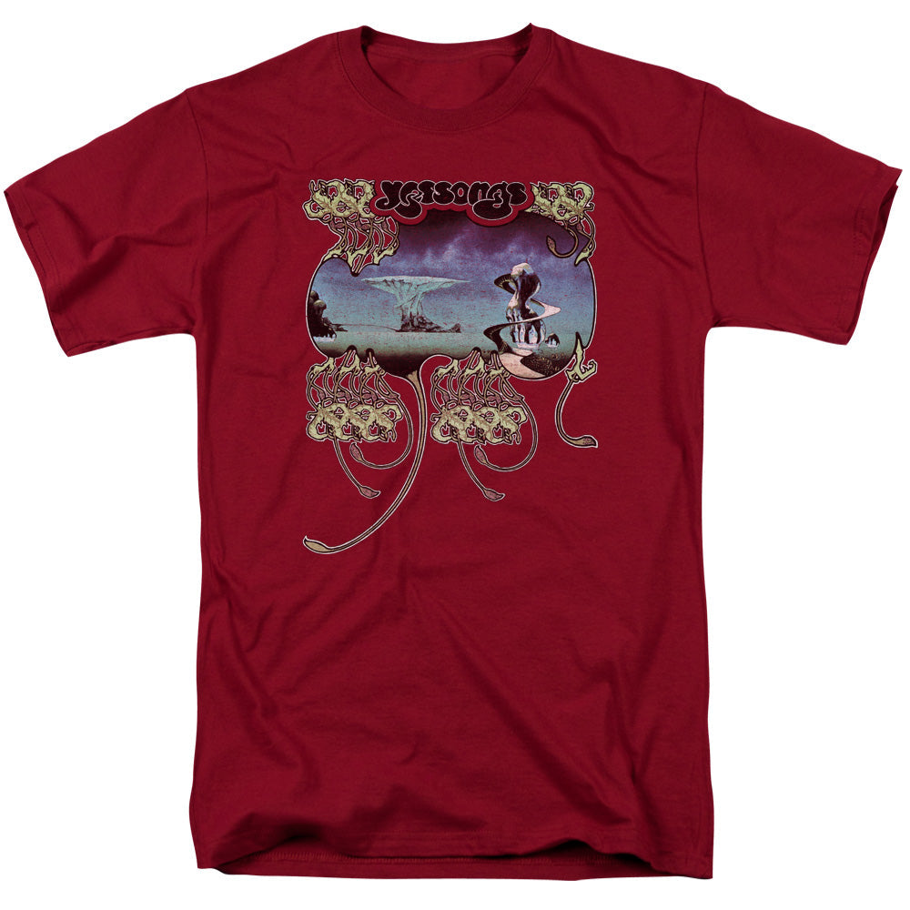 Yes Yes Songs Mens T Shirt Cardinal Officially Licensed