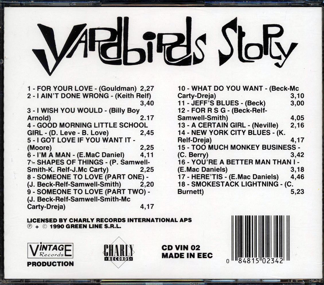 Yardbirds - Story [1990 Compilation] [New CD]