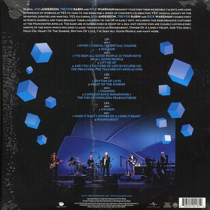Yes - Live At The Apollo [2018 Limited Orange 180G] [New Triple Vinyl Record LP]