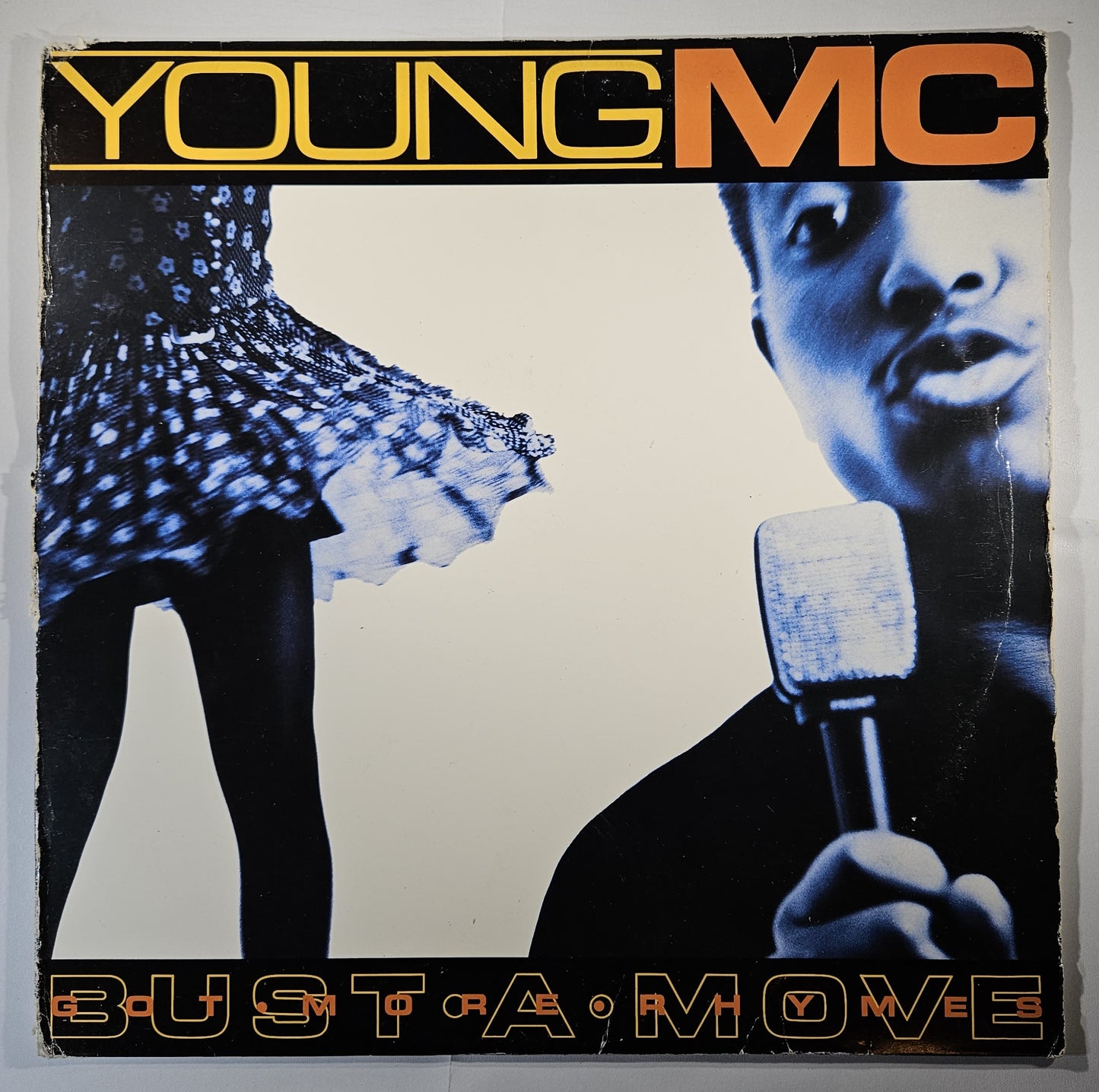 Young MC - Bust a Move / Got More Rhymes [1989 Used Vinyl Record 12" Single]