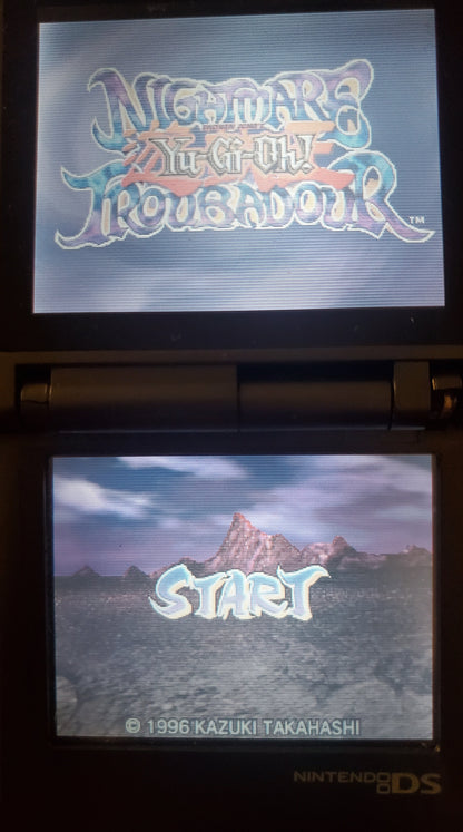 Yu-Gi-Oh Nightmare Troubadour NDS Video Game Nintendo DS 2005