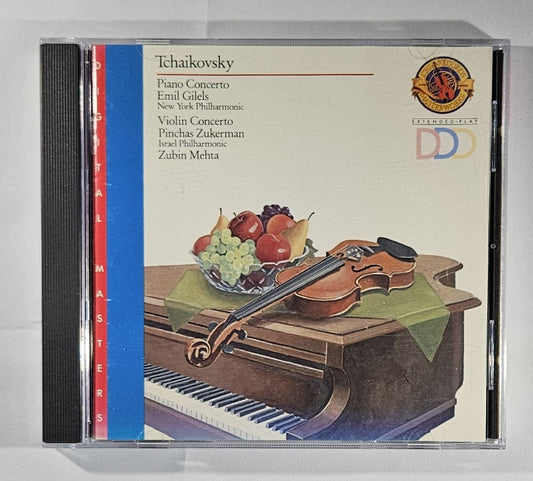 Zubin Mehta - Tchaikovsky: Piano Concerto, Violin Concerto [1988 Used CD]