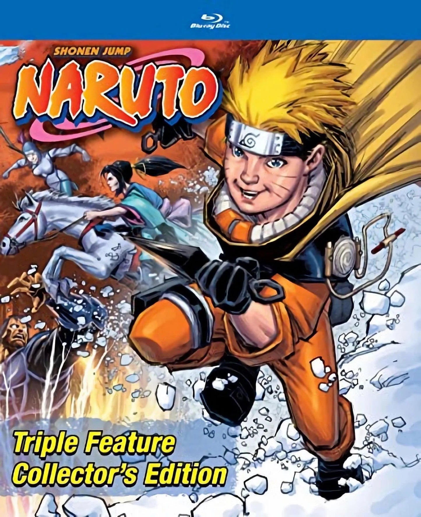 Naruto Triple Feature - Collector's Edition Steelbook (Blu-ray)