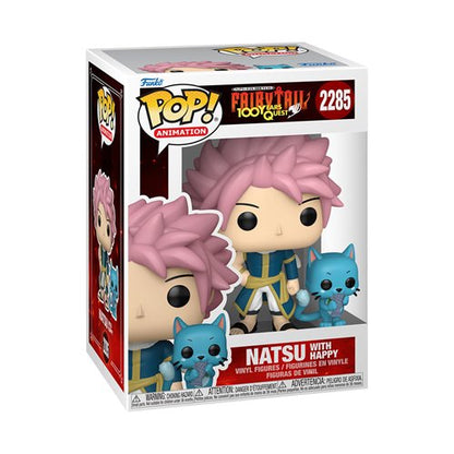Fairy Tail 100 Years Quest Natsu with Happy Funko Pop! Vinyl Figure and Buddy #2285