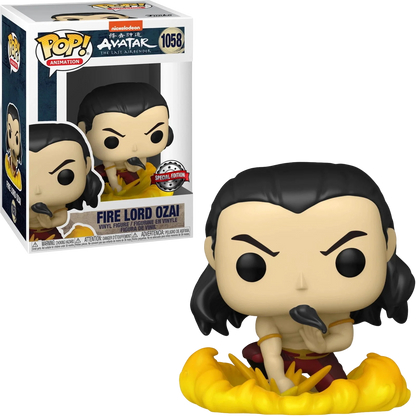 Fire Lord Ozai #1058 Special Edition Sticker Funko Pop! Animation Avatar The Last Airbender