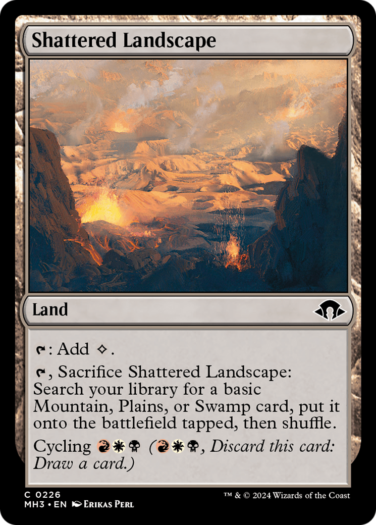 Shattered Landscape (MH3-226) - Modern Horizons 3