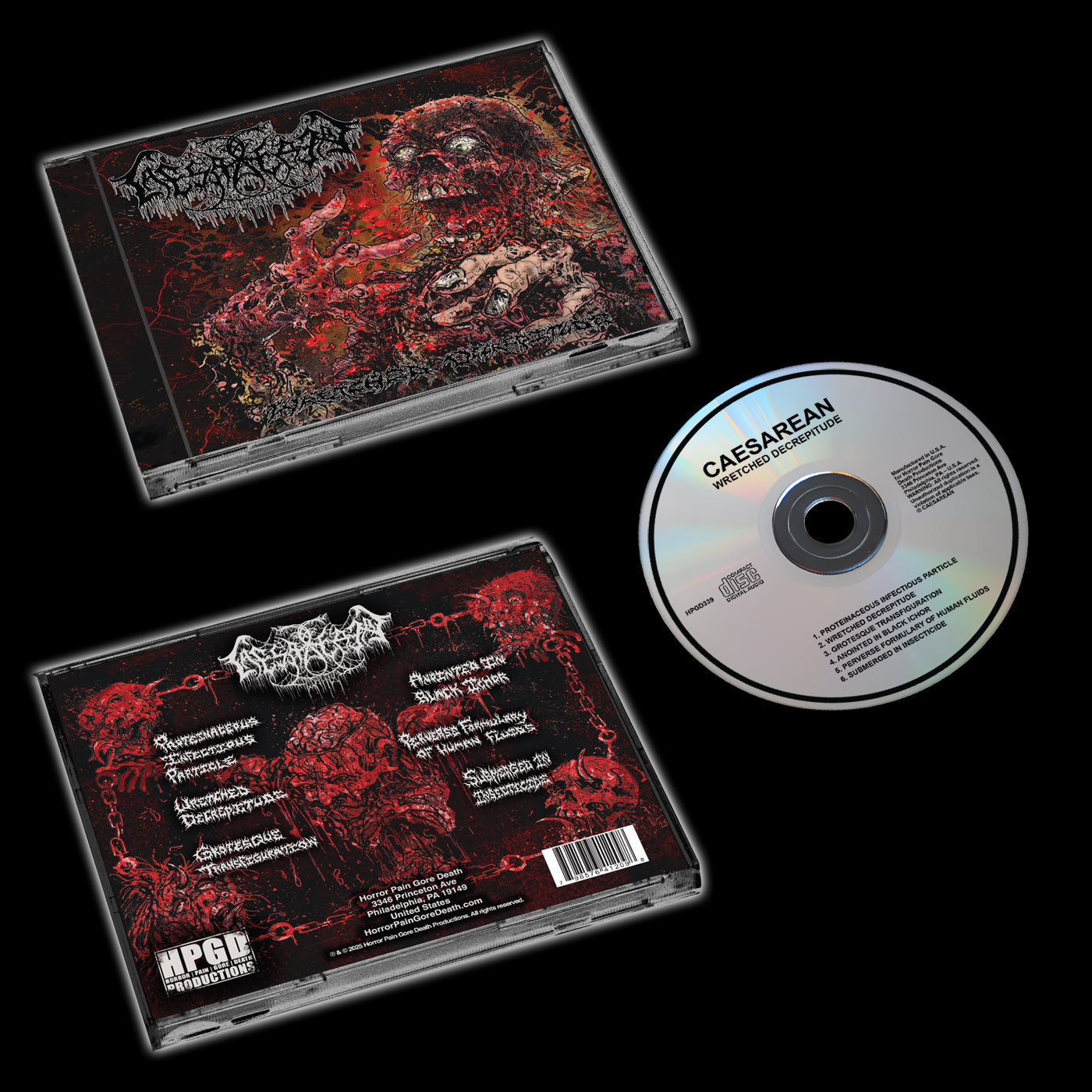 CAESAREAN - Wretched Decrepitude CD [New]