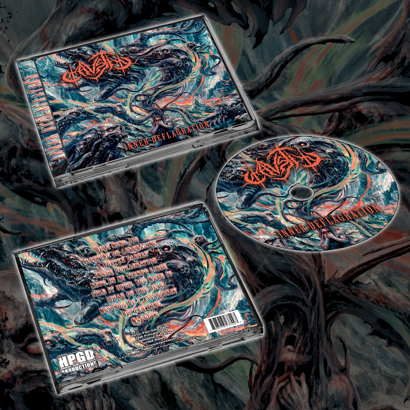 CAUSTIC - Inner Deflagration CD [New]