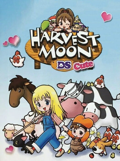 Harvest Moon DS Cute NDS Video Game Cartridge Nintendo DS 2008