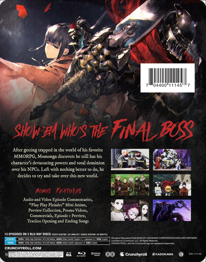 Overlord: Season 1 - Limited Edition Steelbook (Blu-ray)