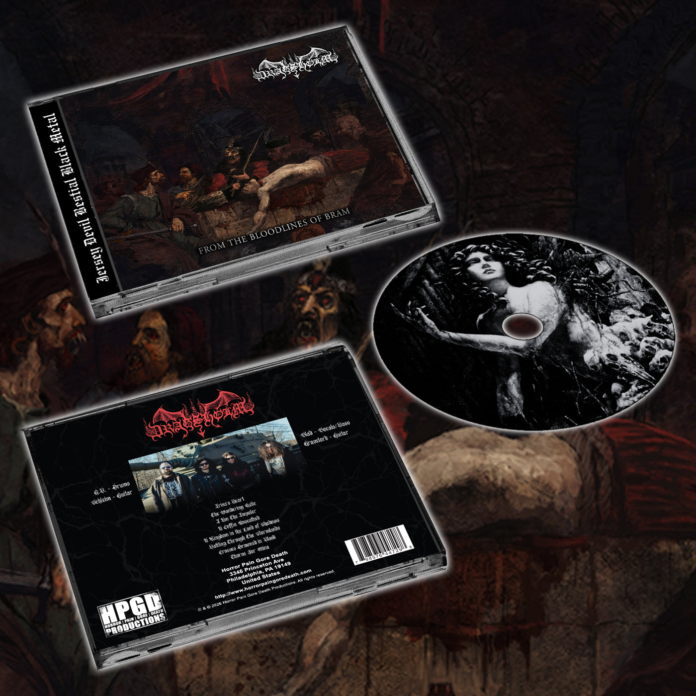DRAGSHOLM - From The Bloodlines Of Bram CD [New]