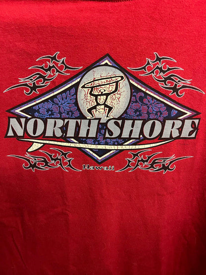 Y2K Tribal T-shirt North Shore Hawaii Surf Tee VTG Shirt - L