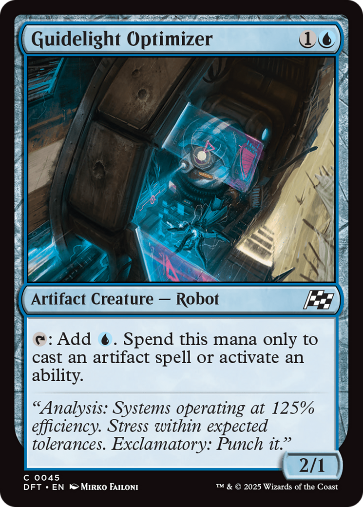 Guidelight Optimizer (DFT-045) - Aetherdrift