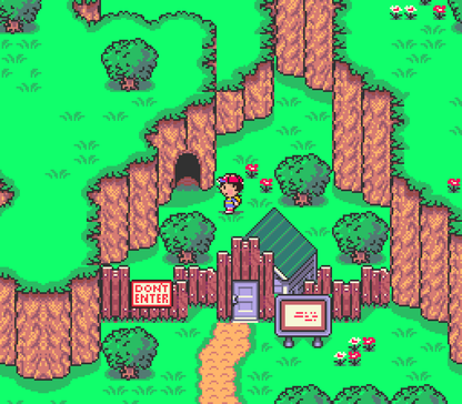 Earthbound SNES Video Game Cartridge Super Nintendo 1995