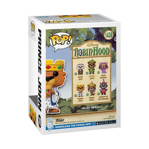 Prince John #1439 Funko Pop Vinyl Figure