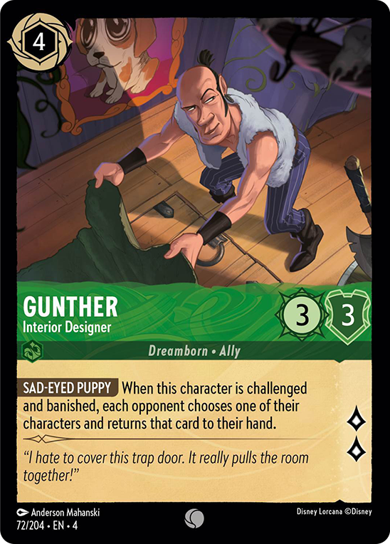 Gunther - Interior Designer (72/204) - Ursulas Return