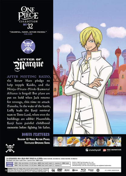 One Piece: Collection 32 (Blu-ray + DVD)