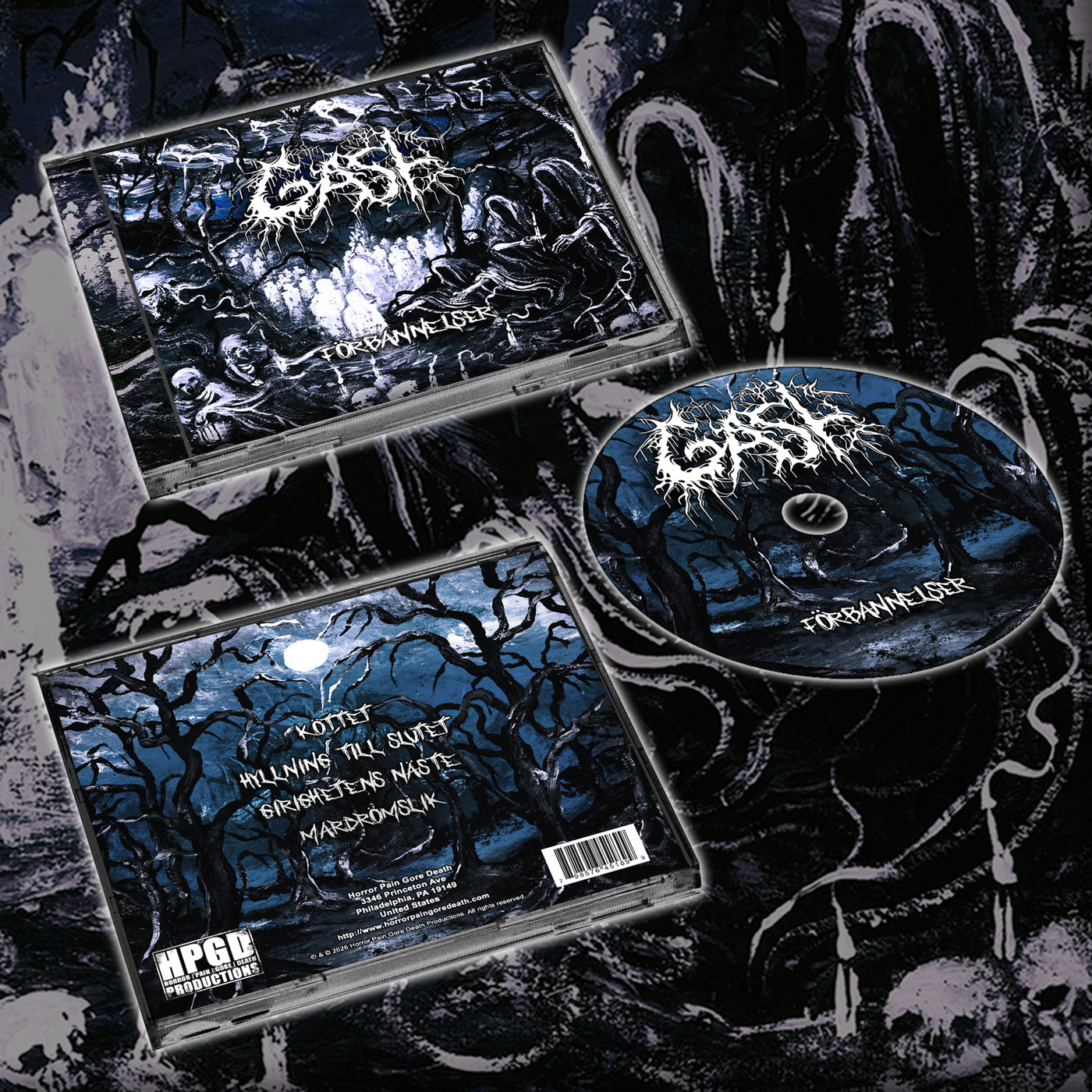 GAST - Förbannelser CD [New]