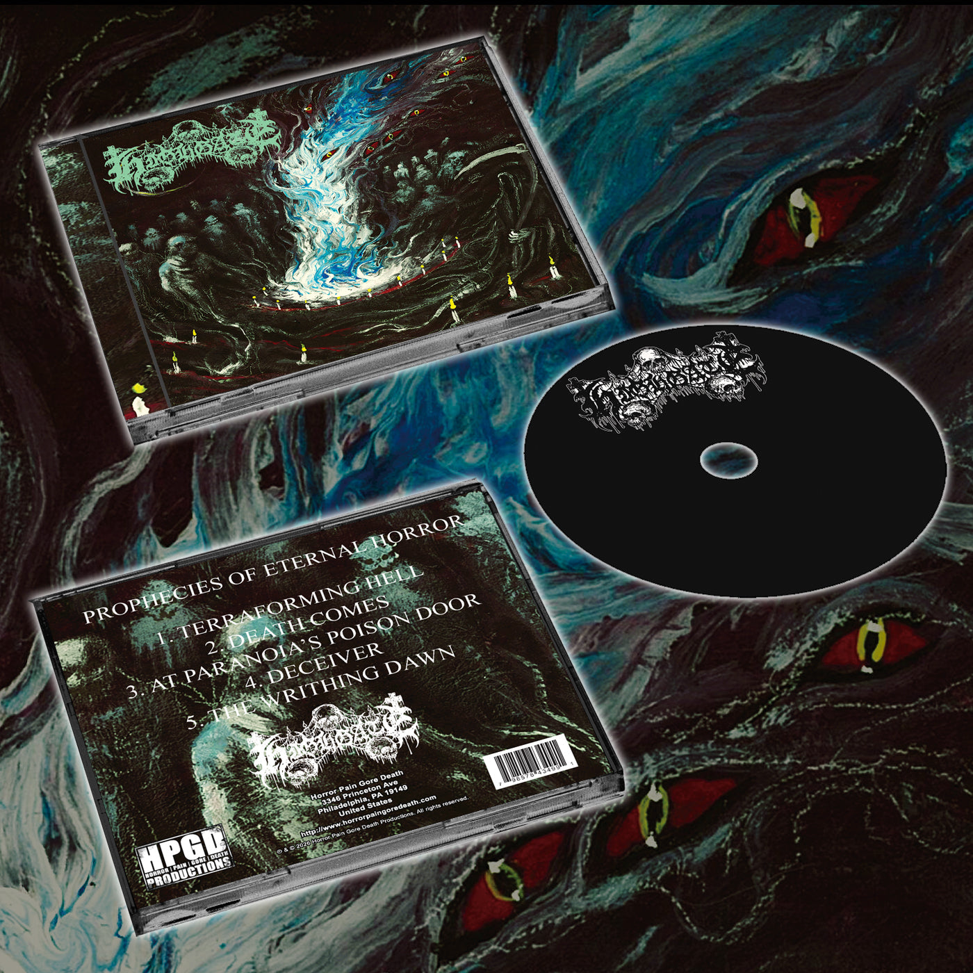 HIGHGATE - Prophecies Of Eternal Horror CD [New]