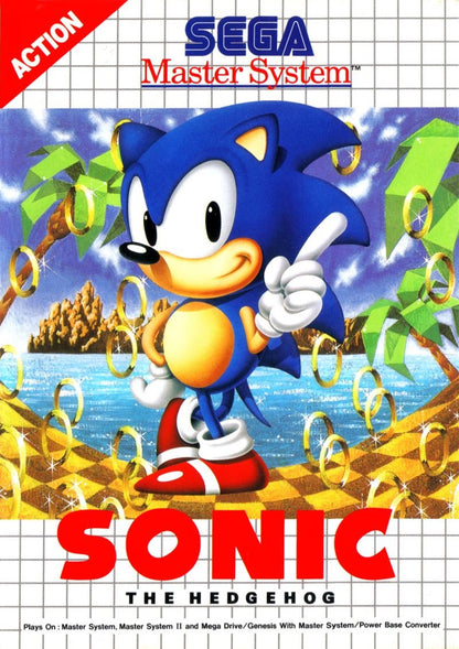 Sonic the Hedgehog (US Version) (Sega Master System)