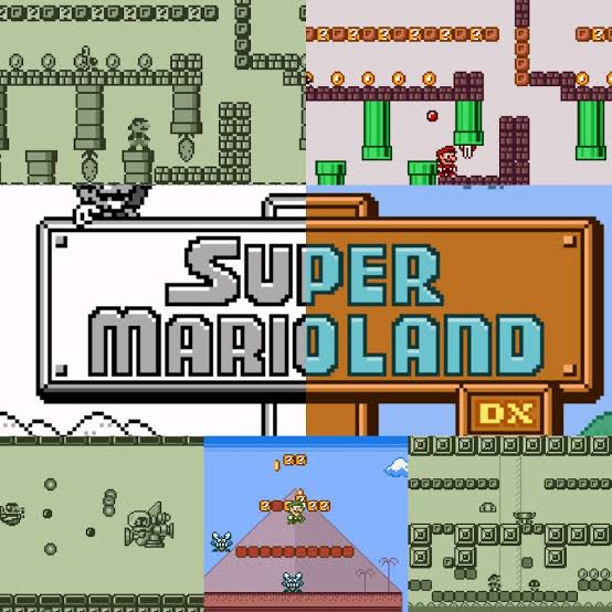 Super Mario Land 1 & 2 DX GBA Video Game Boy Advance