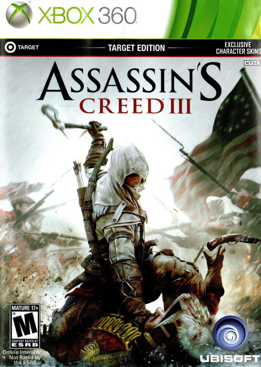 Assassin's Creed III (Target Edition) (Xbox 360)