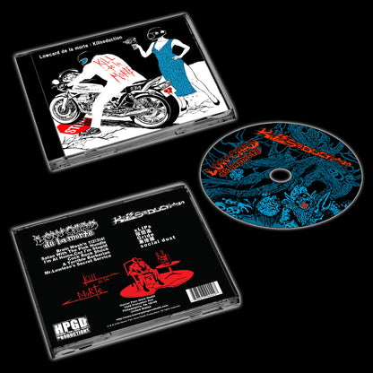 LOWCARD DE LA MORTE / KILLSEDUCTION - Kill De La Morte CD (2nd pressing) [New]