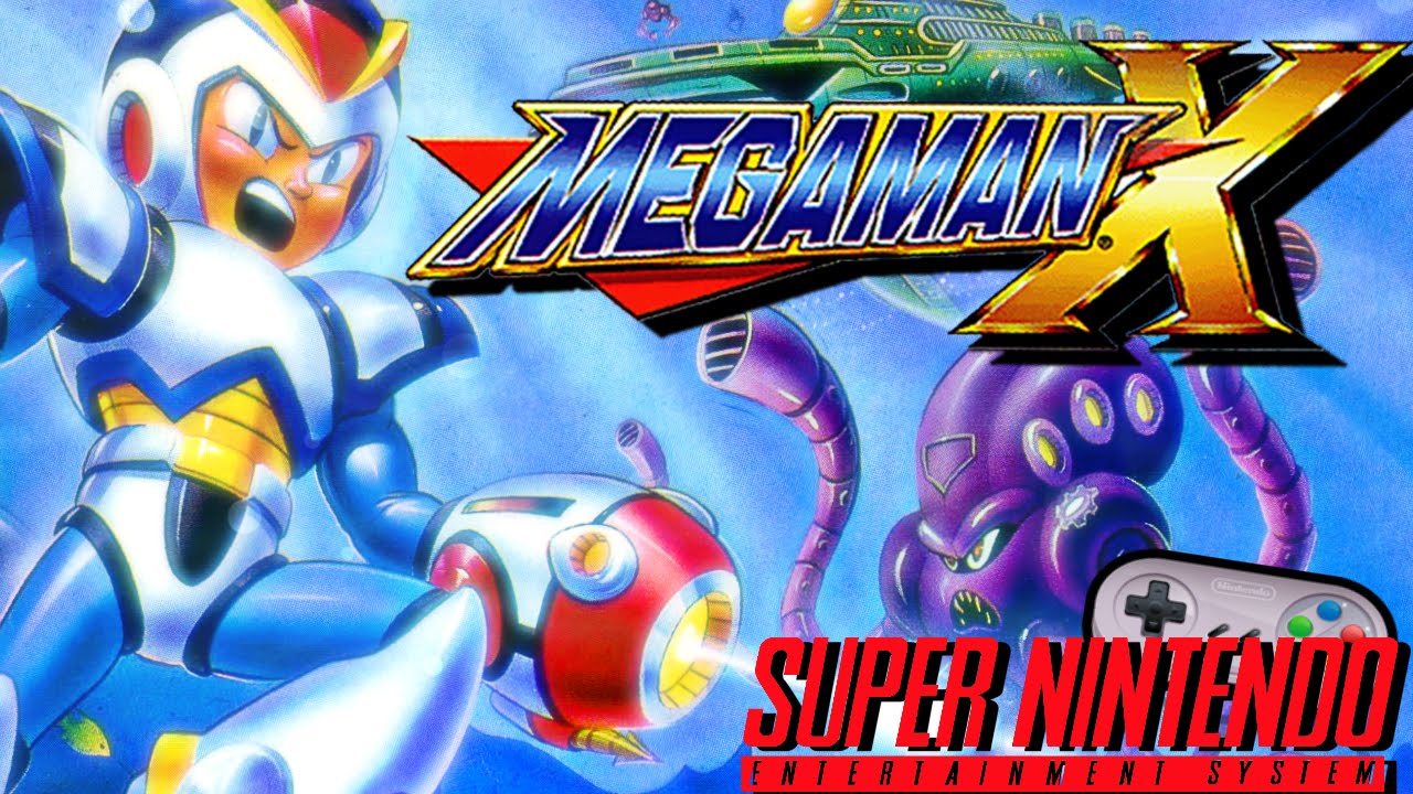Mega Man X SNES Video Game Cartridge Super Nintendo 1993