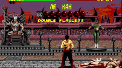 Mortal Kombat 2 Sega Genesis Mega Drive Video Game Cartridge 1994