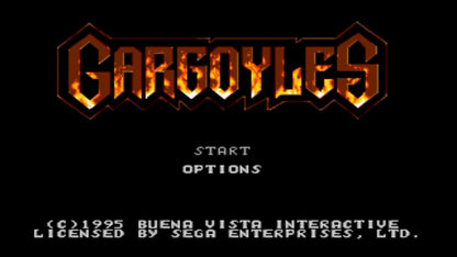 Gargoyles Sega Genesis Mega Drive Video Game Cartridge 1995