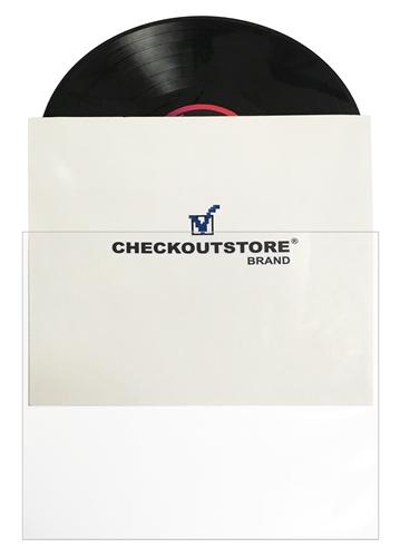 Clear Plastic OPP for 7" Vinyl 45 RPM Record Album Covers Budget (Outer Sleeves)