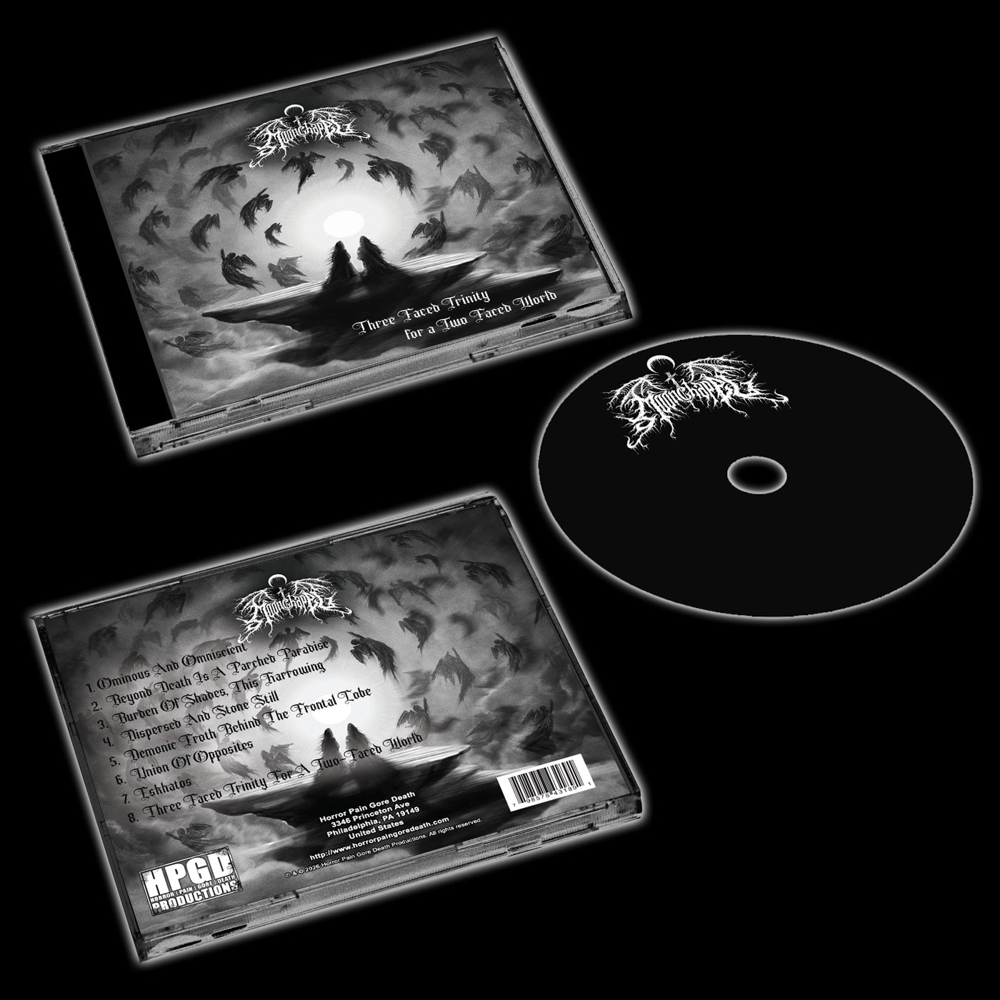 MOONCHAPEL - Three Faced Trinity For A Two-Faced World CD [New]
