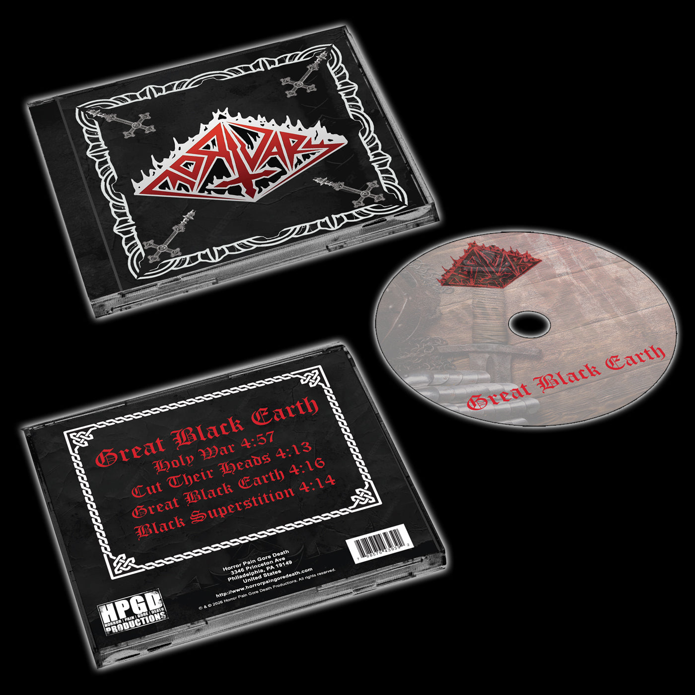 MORTUARY - Great Black Earth CD [New]