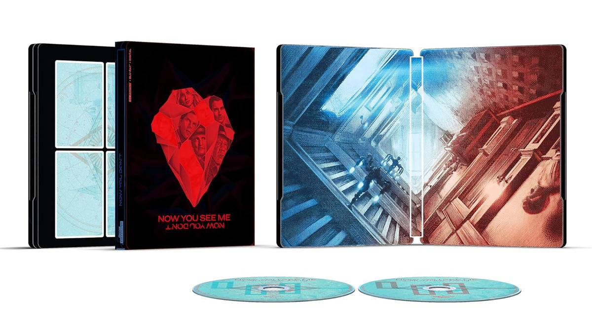 Now You See Me Now You Don't - Limited Edition Steelbook (4K Ultra HD + Blu-ray + Digital)