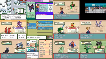 Pokemon Glazed GBA ROM Hack Video Game Custom Gameboy Advance