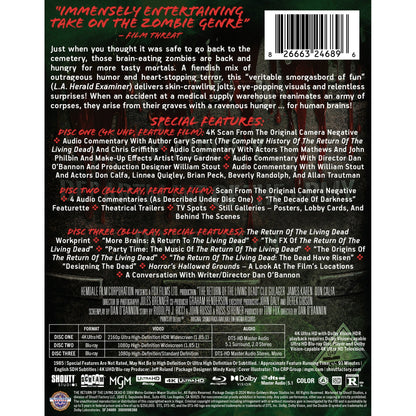 The Return of the Living Dead - Steelbook (4K Ultra HD + Blu-ray + Digital)